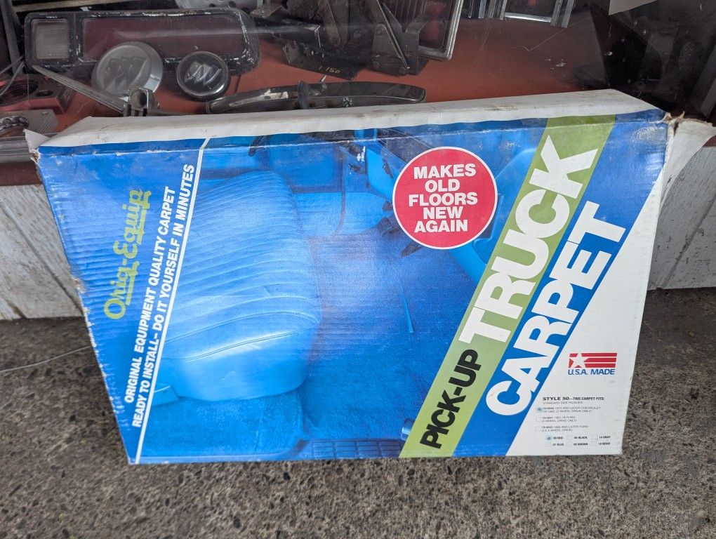 NOS Square Body Chevy Carpet