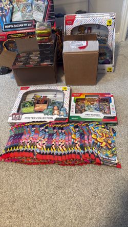 Pokemon TCG 151+First partner and 25 booster packs sleeved