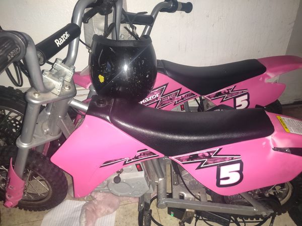 pink razor dirt quad