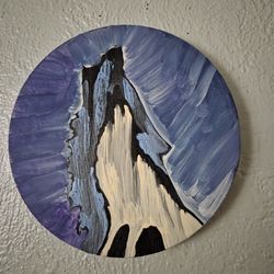 Small Handpainted Canvas Painting Acrylic 