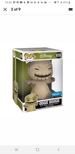 Funko Pop! 10in Nightmare before Christmas Oogie Boogi Vinyl Figure New in Box