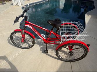3 wheel trike bike 24”