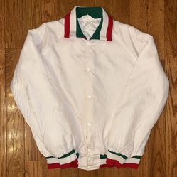 South Side Italians Vintage Satin Jacket Size Large