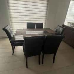 Customer Made Dining Table And Chairs I Bought $2500,but Selling $1100