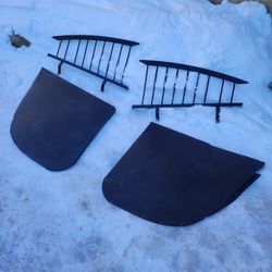 2011-2023 Dodge Charger Progard Rear Window Bars and ABS Door Panels 