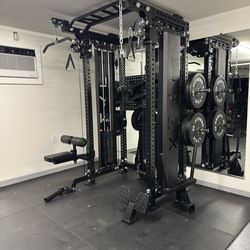 LYNX Fitness 2 in 1 PRO Series Rack🔹All In One Home Gym🔹Dual Cable Machine🔹Squat Rack