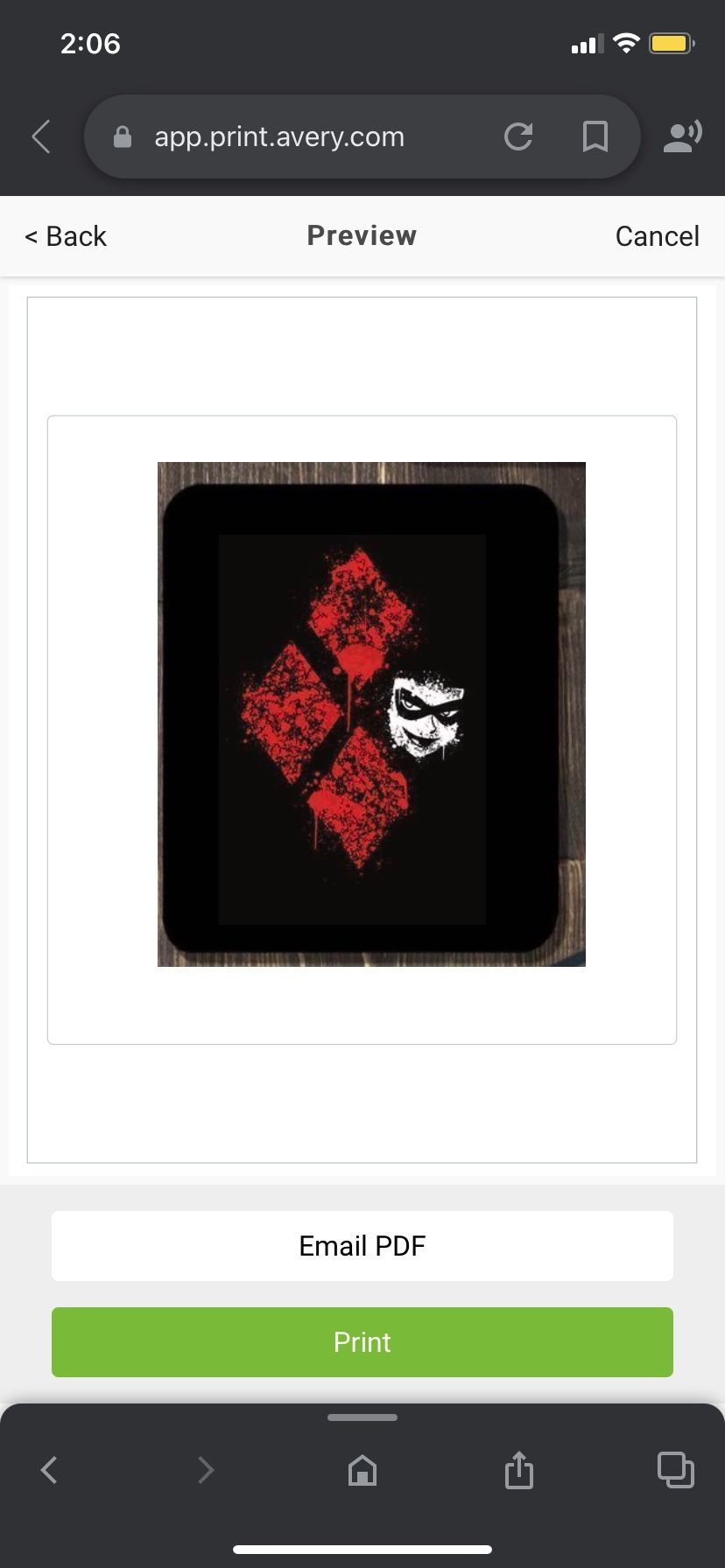 Harley Quinn Mouse Pad