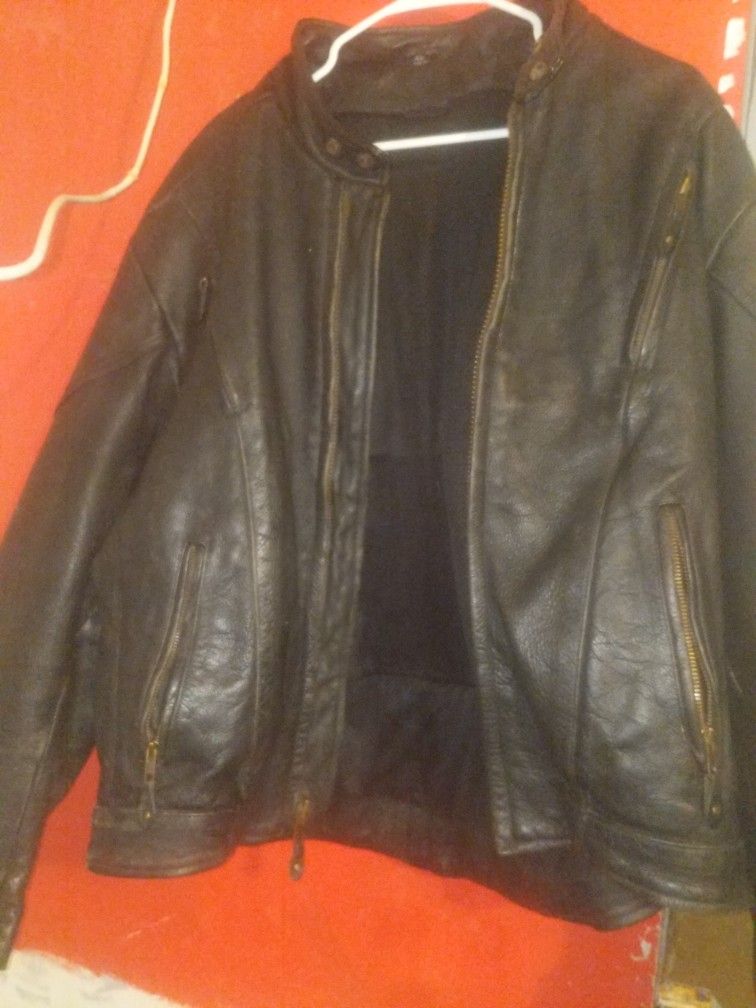 Leather Jacket Mens
