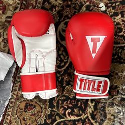 Brand New 16 Oz Title Boxing Gloves 