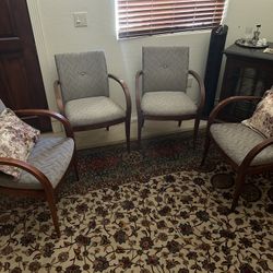 Set Of 4 Lobby Chairs