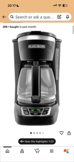 Coffee maker