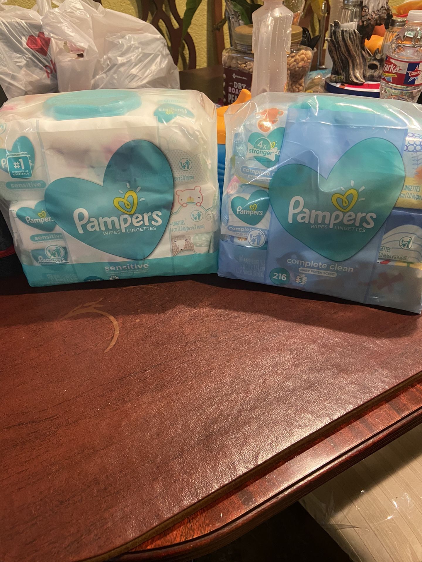 Pampers baby wipes