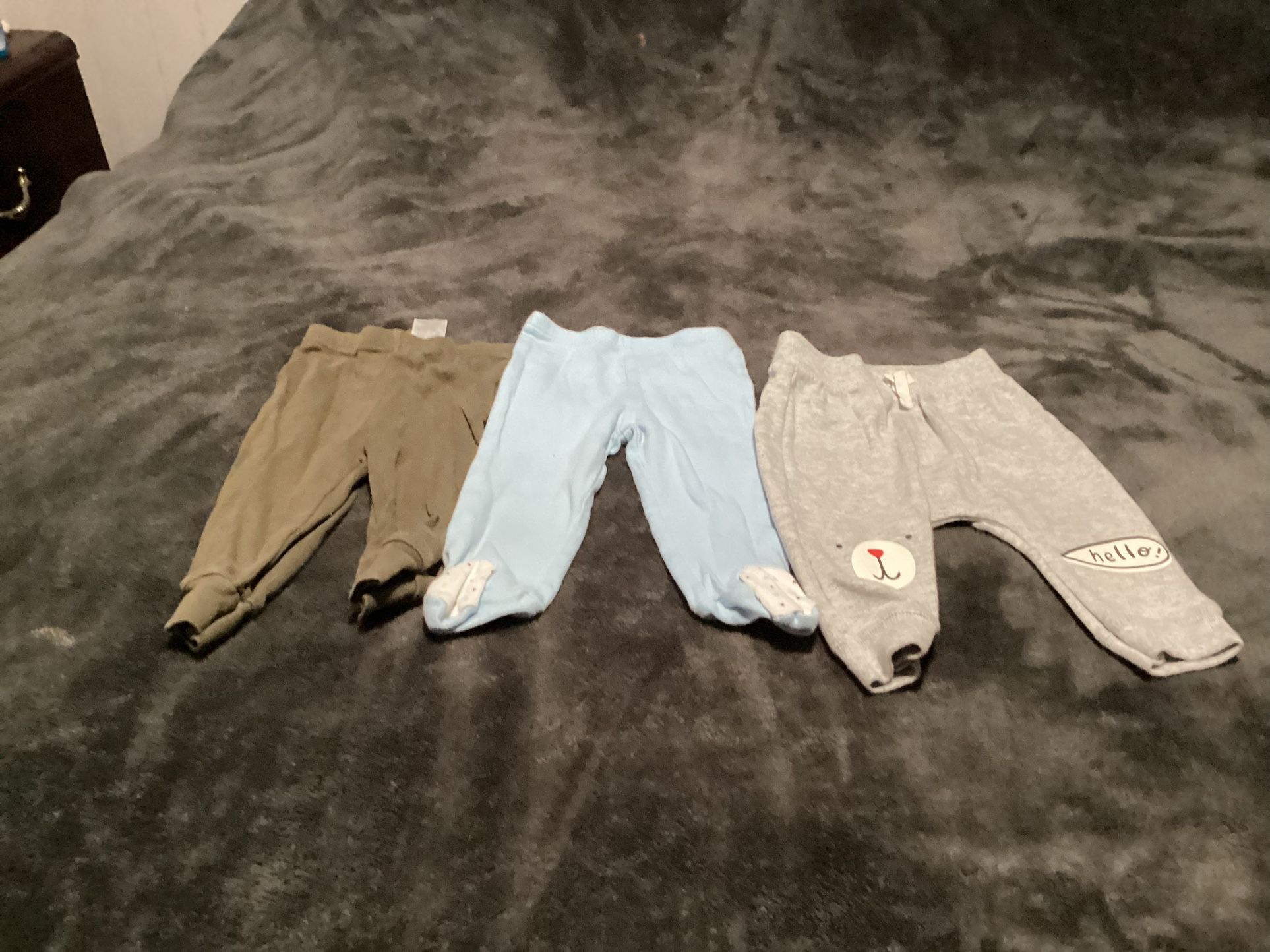 Infant Boys Pants Size 3-6months 9 Pieces