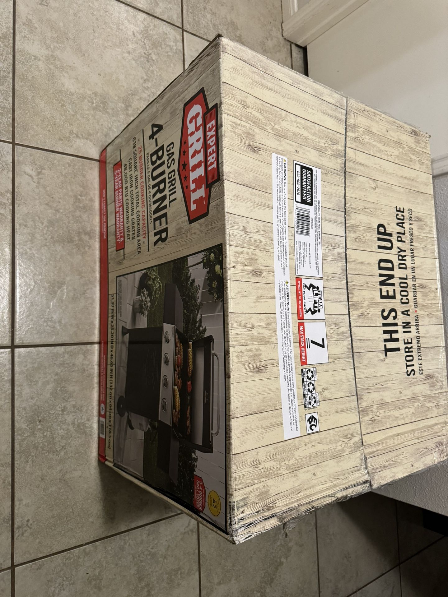 Expert Grill 4 Burner Propane Gas Grill