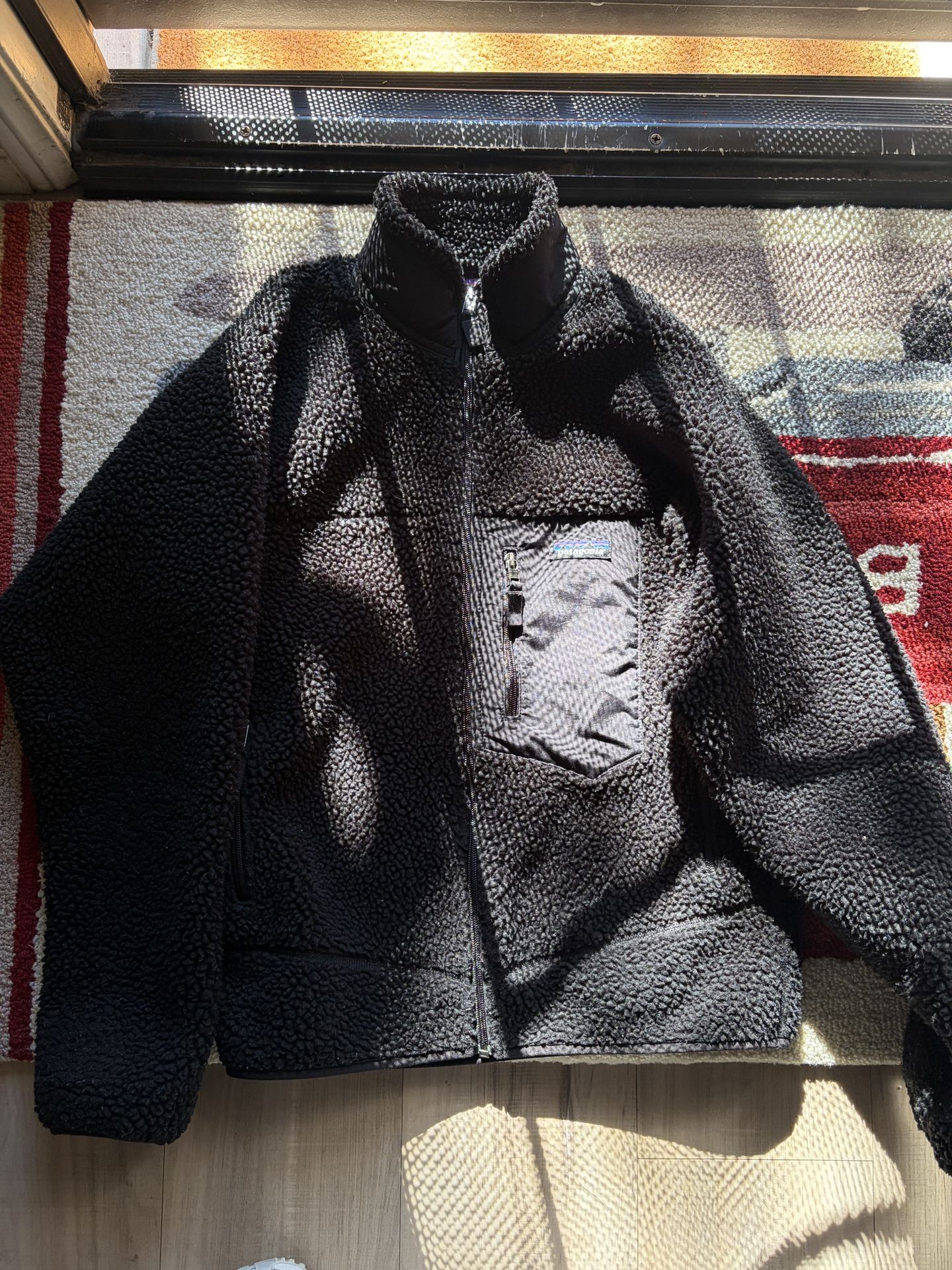 Patagonia Men’s CLASSIC RETRO-X FLEECE JACKET SIZE S BLACK