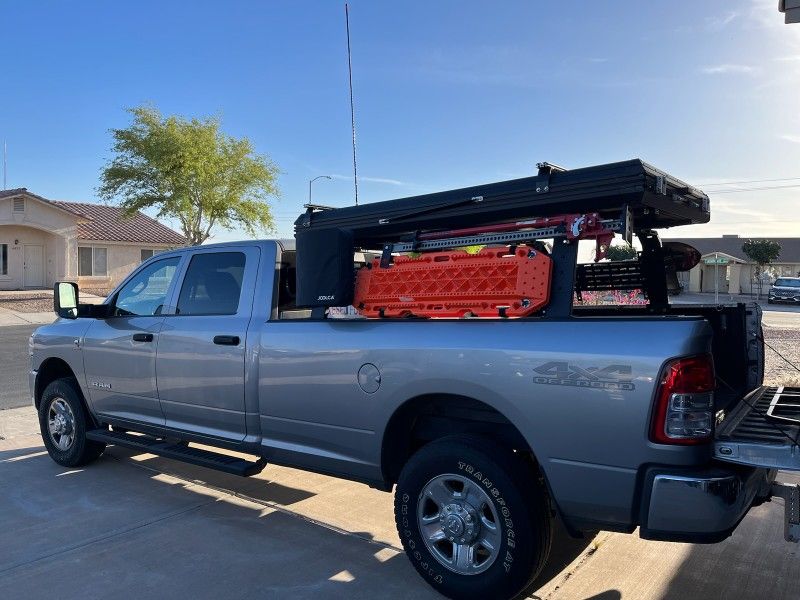 Overland Tent, Awning and Rack