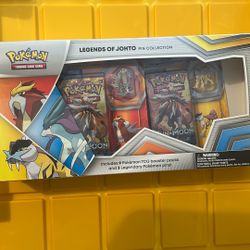 Legends If Johto Pin Collection 