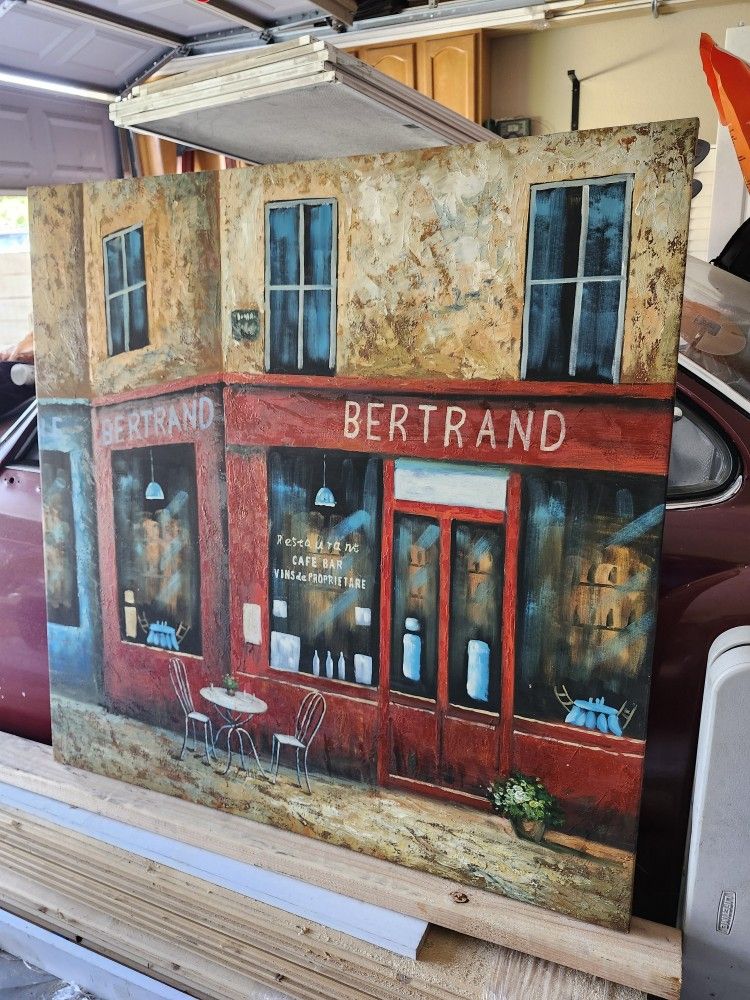 Sidewalk Cafe
Paintings Canvas