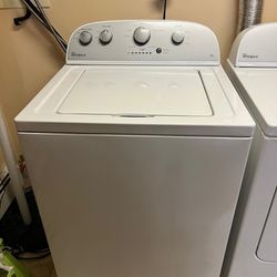 Whirlpool Electric Washer And Dryer ( USED GOOD CONDITION) BOTH WORKS 100%. PRICE IS FOR BOTH