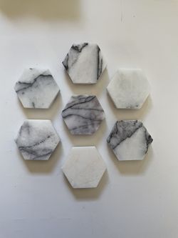 Exotic Purple Marble Magnets