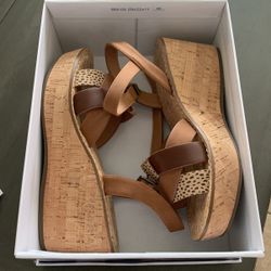 White Mountain 9.5 Wedge Heels Brand New 