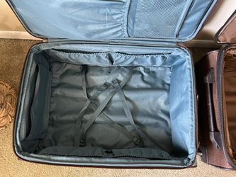 Reba Santa Fe Luggage Suitcase Teal and Brown for Sale in Dallas TX OfferUp