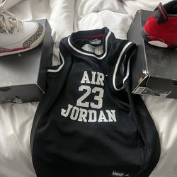 Jordan Jersey and Retro 3 & 6 Basketball Shoes 