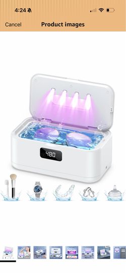 Ultrasonic jewelry cleaner