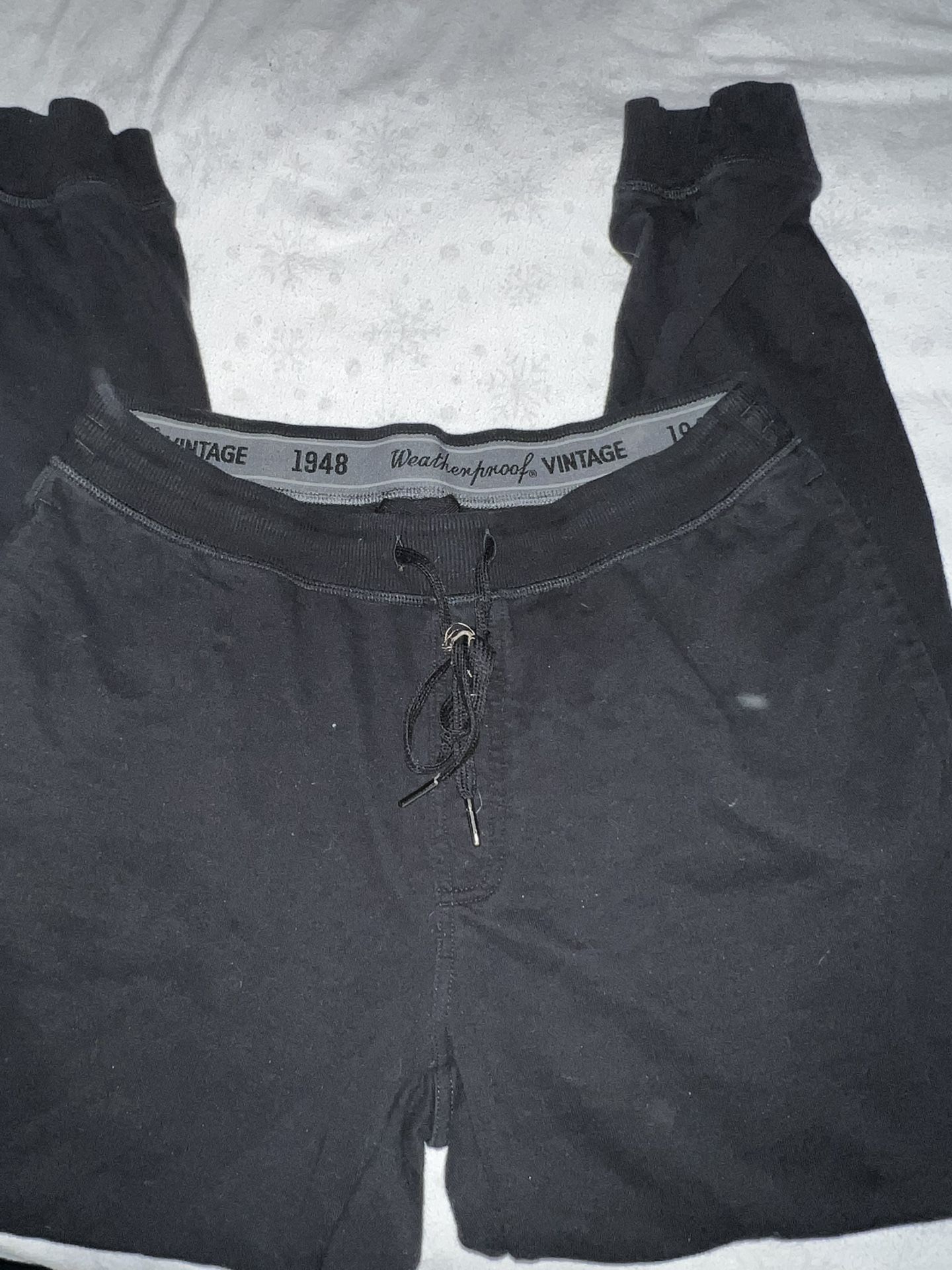 Men’s size large black jogger pants