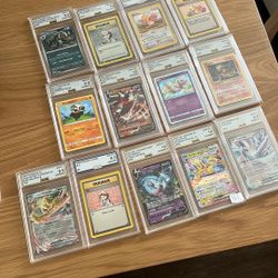 Graded Ags Pokemon Cards Take All For 80$