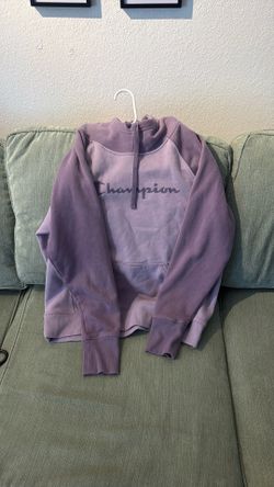 Large champion hoodie