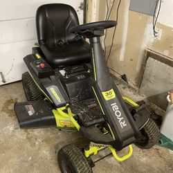 Ryobi 30” Electric Riding Mower