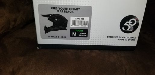 New in box O'Neill youth medium helmet