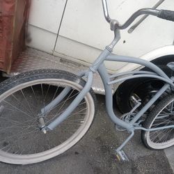 Schween Beach Cruiser Primer Gray Cool Bike