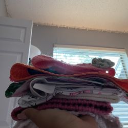 Baby Girl Socks/mittens/bibs/hats