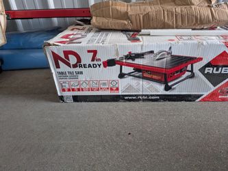 7" Wet Tile Saw + Ironmax 20" Manual Tile Cutter + Underlayment
