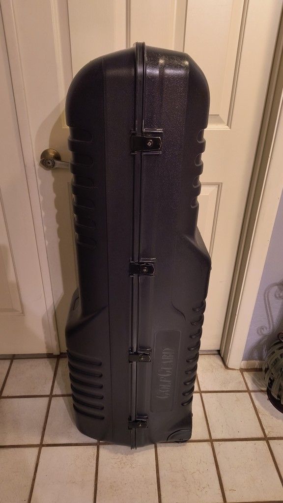 Golf Guard Deluxe (48") Hard Shell Golf Bag Travel Case w/ Wheels!!!
