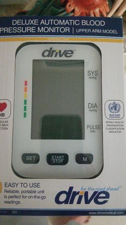 deluxe automatic blood pressure monitor new arm drive