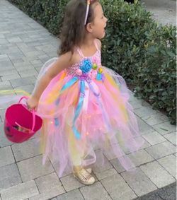 Unicorn Light-Up Dress – Kids Costume