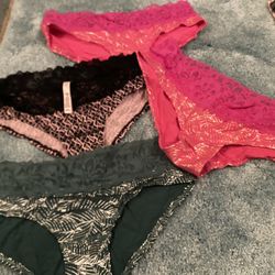4pr Victoria Secret Pink Bikini ♦️New ♦️Size Med ♦️Sold As Set 