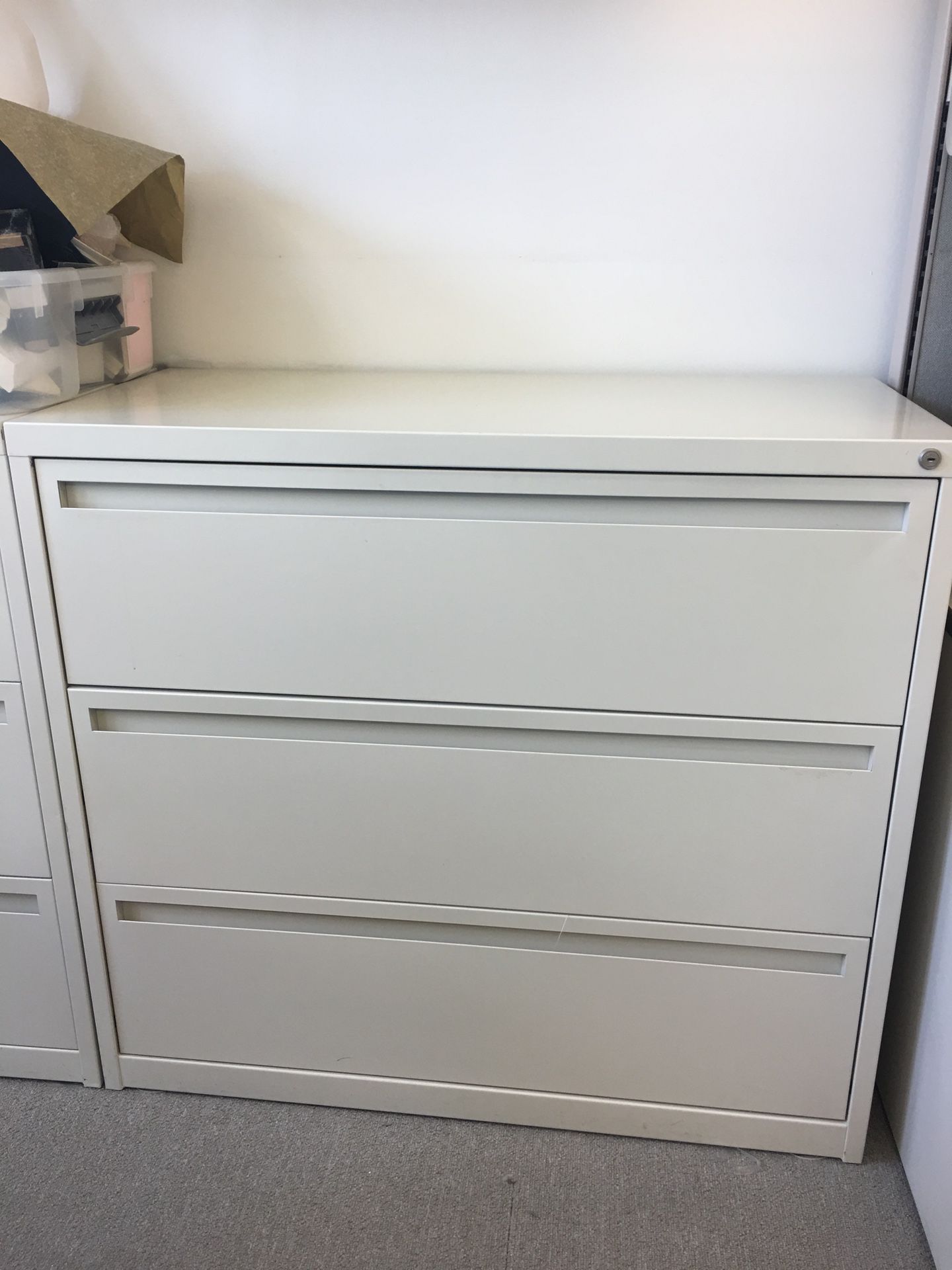 2 herman Miller later file cabinets