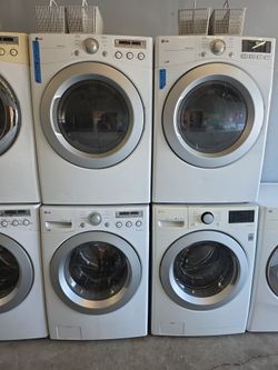 LG Washer and electric dryer