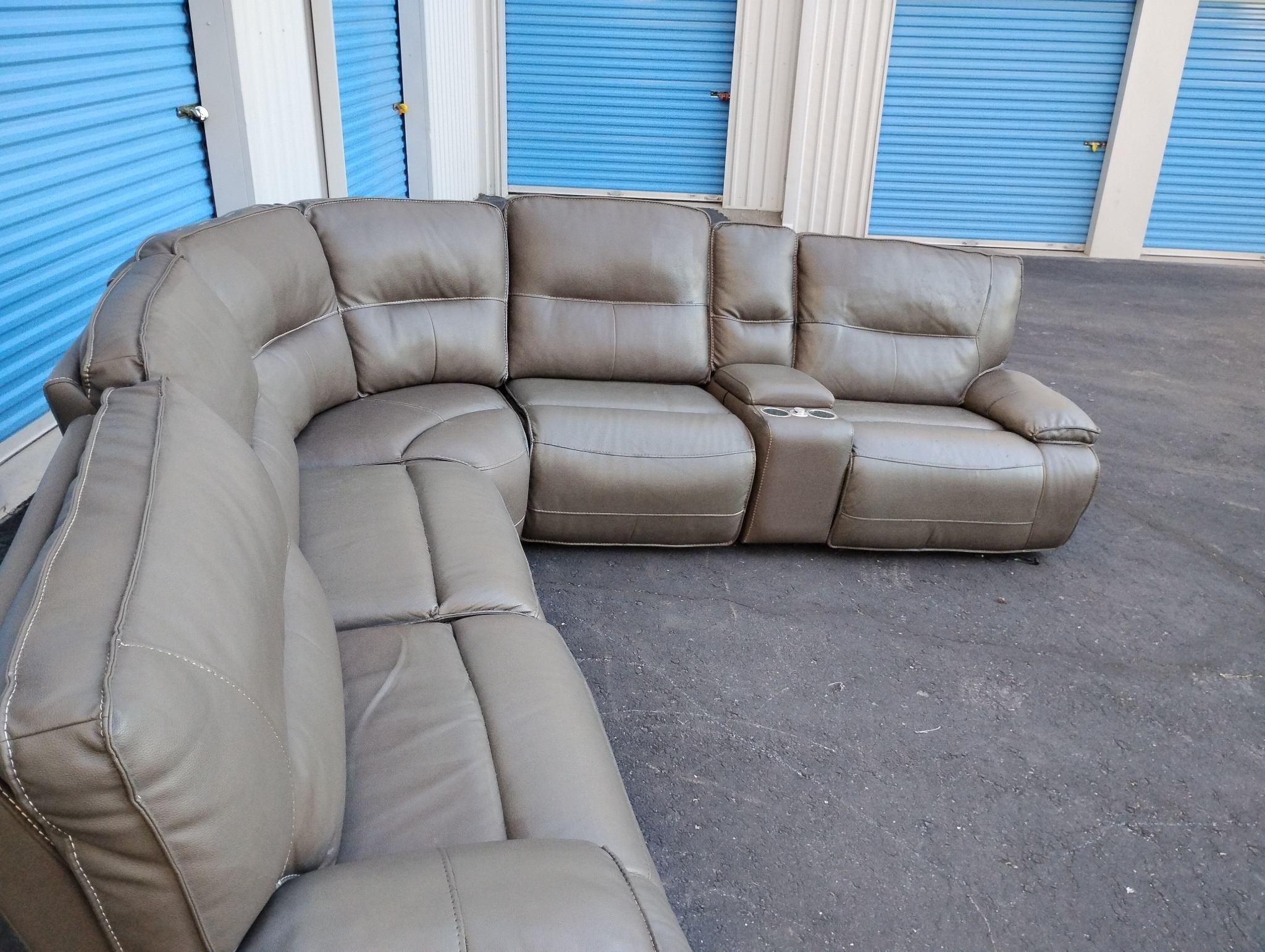 ποΈ Gray Recliner Sectional β $549