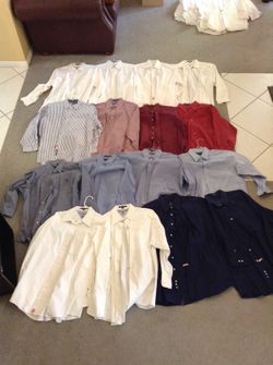 Sz: XL(Tommy Hilfiger, Polo, Ralph Lauren, Van Heusen, and Joseph & Feiss)