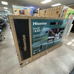 100-Inch Hisense 4K UHD (2160P) QLED Mini LED Smart TV (100U65QF)