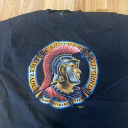 Vintage USC University of Southern California Trojans Shirt XL Single Stitch ‘89