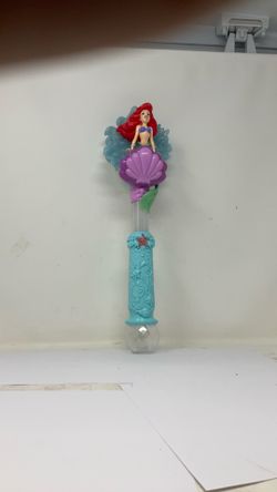 Disney Parks Ariel Light and Sound Bubble Wand The Little Mermaid