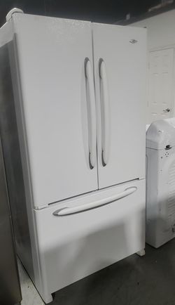 Maytag 3 Door White Fridge
