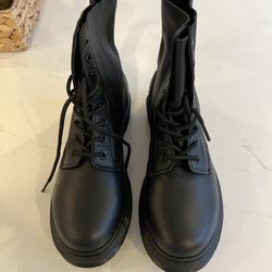 Dr. Martens 1460 Mono Boots Size 9 Black