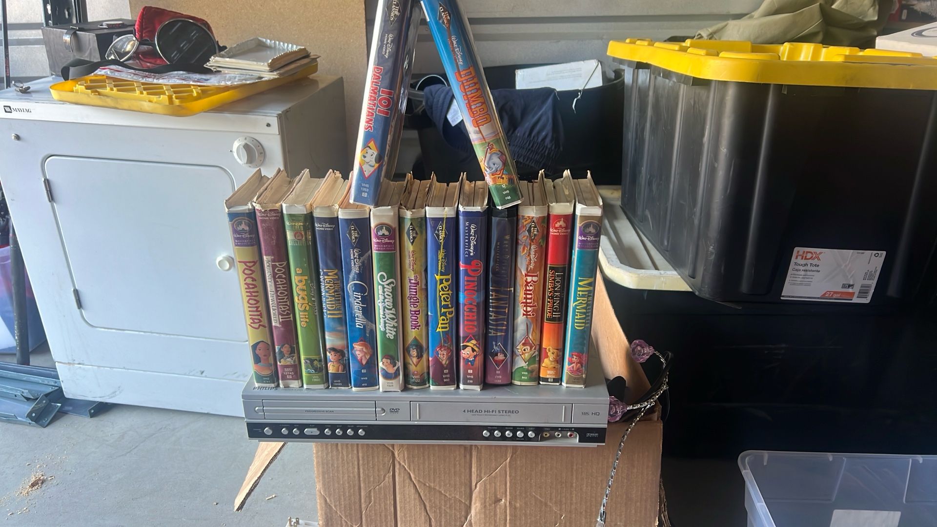 DVD And VHS Player